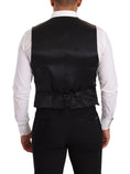 Load image into Gallery viewer, Dolce & Gabbana Elegant Gray Silk Dress Vest
