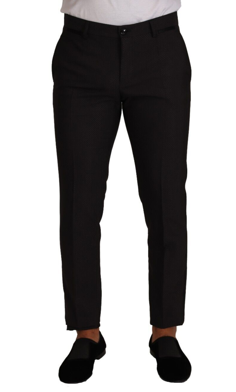 Dolce &amp; Gabbana Elegant skinny tuxedo trousers