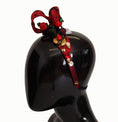 Load image into Gallery viewer, Dolce & Gabbana Cherry Sicily Embellished Red Tiara
