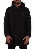 Load image into Gallery viewer, Dolce & Gabbana Elegant black parka hooded jacket
