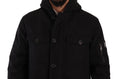 Load image into Gallery viewer, Dolce & Gabbana Elegant black parka hooded jacket
