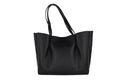 Bild in Galerie-Betrachter laden, Michael Kors Emilia Large East West Black Pebbled Leather Tote Handtasche Geldbörse Tasche
