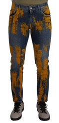 Load image into Gallery viewer, Dolce & Gabbana slim fit stretch denim jeans
