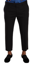 Bild in Galerie-Betrachter laden, Dolce & Gabbana Elegante Cropped Wool Stretch Hose
