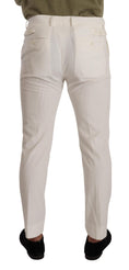 Load image into Gallery viewer, Dolce & Gabbana Elegant slim-fit cotton trousers
