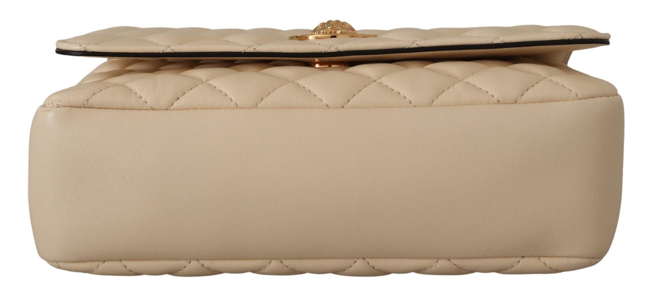 Versace Elegant shoulder bag in white nappa leather