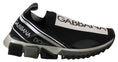 Load image into Gallery viewer, Dolce & Gabbana Dapper Black Casual Sport Sneakers
