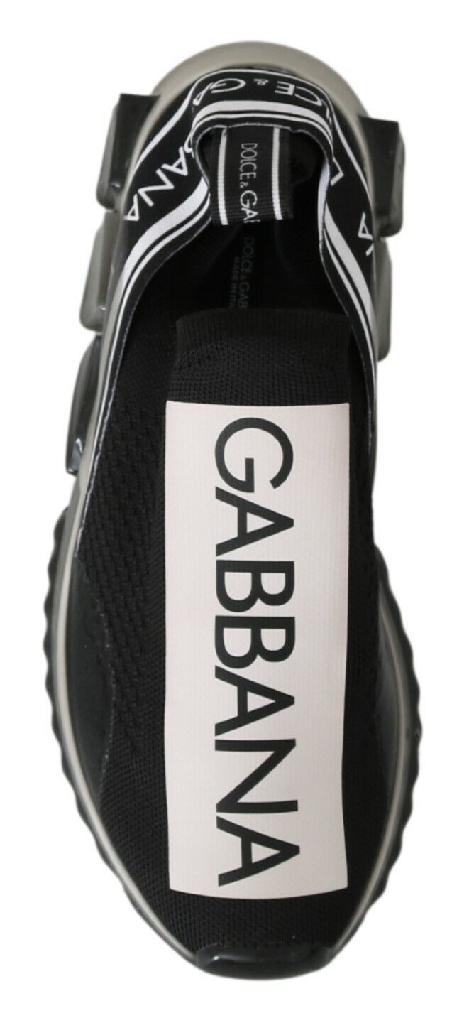 Dolce &amp; Gabbana Dapper Black Casual Sport Sneakers