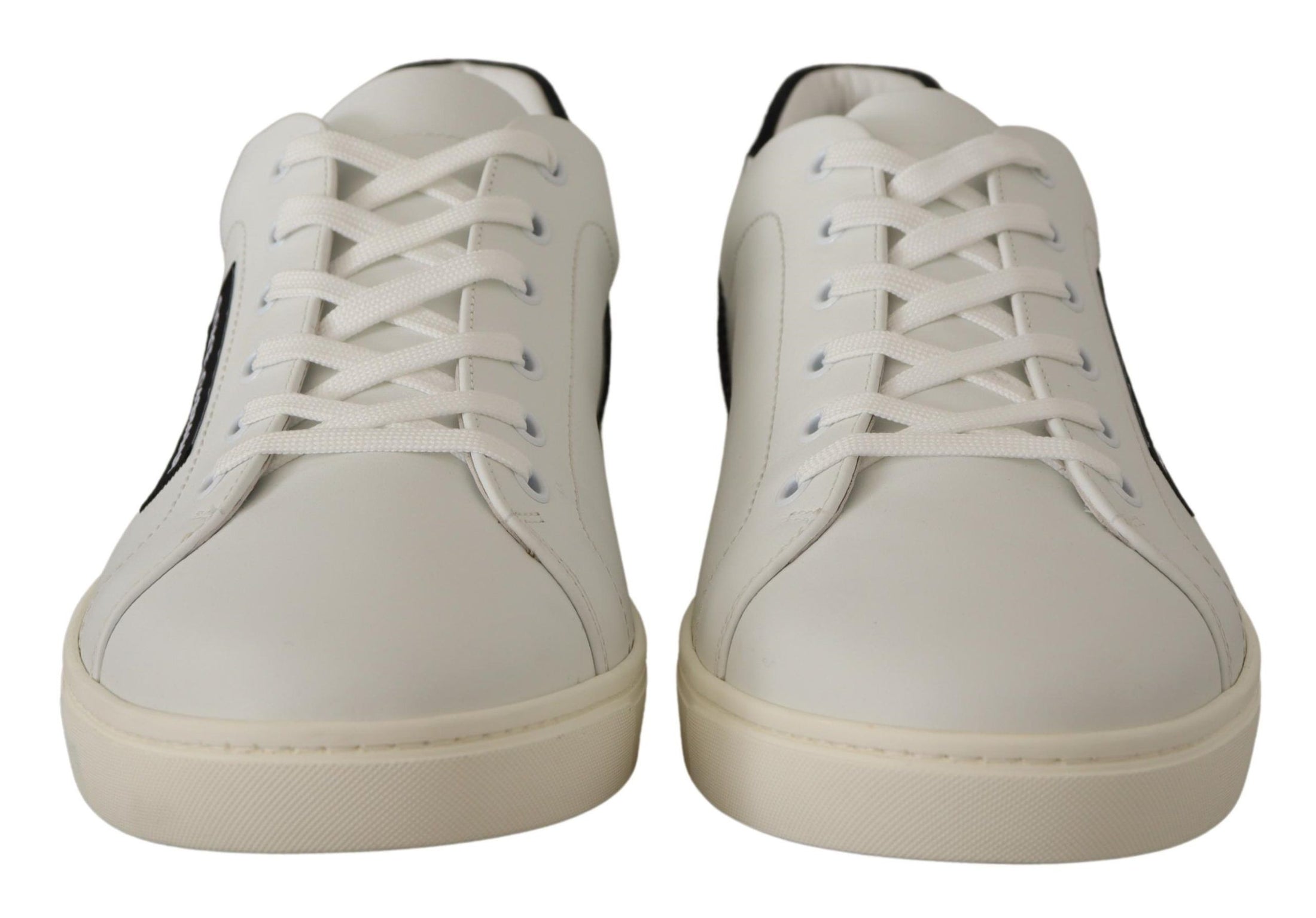 Dolce &amp; Gabbana Elegant low-top sneakers in white leather