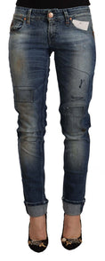 Bild in Galerie-Betrachter laden, Acht Chic Blue Washed Skinny Denim Serenade
