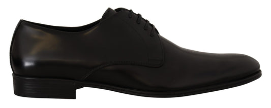 Dolce &amp; Gabbana Elegant derby shoes made of black leather