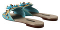 Load image into Gallery viewer, Dolce & Gabbana Exquisite Sandalen aus exotischem Leder mit Kristallverzierungen
