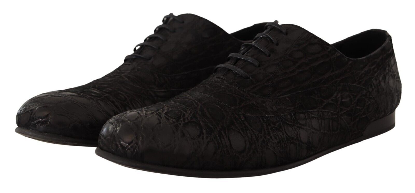 Dolce &amp; Gabbana Elegant Oxford shoes made from exotic leather