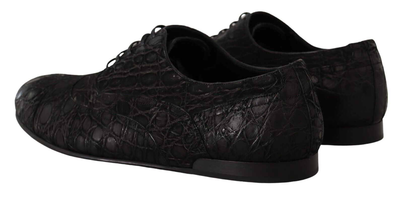 Dolce &amp; Gabbana Elegant Oxford shoes made from exotic leather