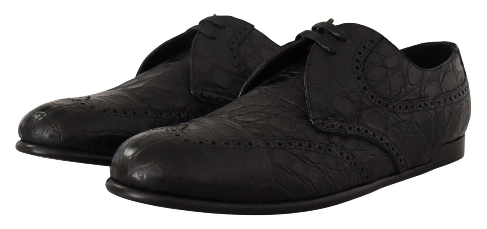 Dolce &amp; Gabbana Exquisite derby shoes made from exotic leather