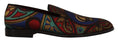 Load image into Gallery viewer, Dolce & Gabbana Multicolor Jacquard Slipper Slippers
