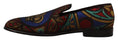 Load image into Gallery viewer, Dolce & Gabbana Multicolor Jacquard Slipper Slippers
