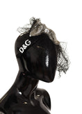 Load image into Gallery viewer, Dolce & Gabbana Glamorous black designer tiara with sequins
