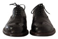 Load image into Gallery viewer, Dolce & Gabbana Elegant Black Leather Derby Formal Shoes
