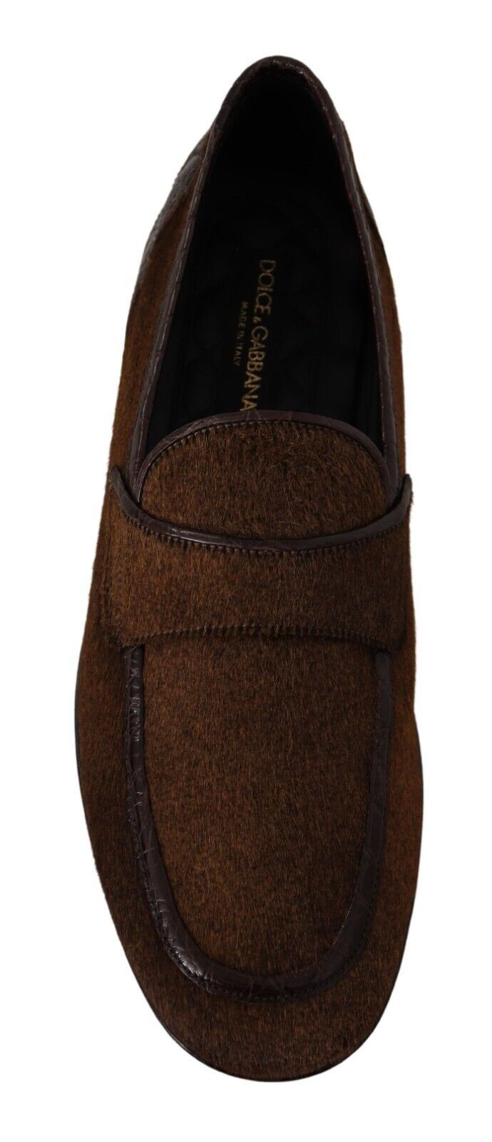 Dolce &amp; Gabbana Exquisite loafers made of exotic leather