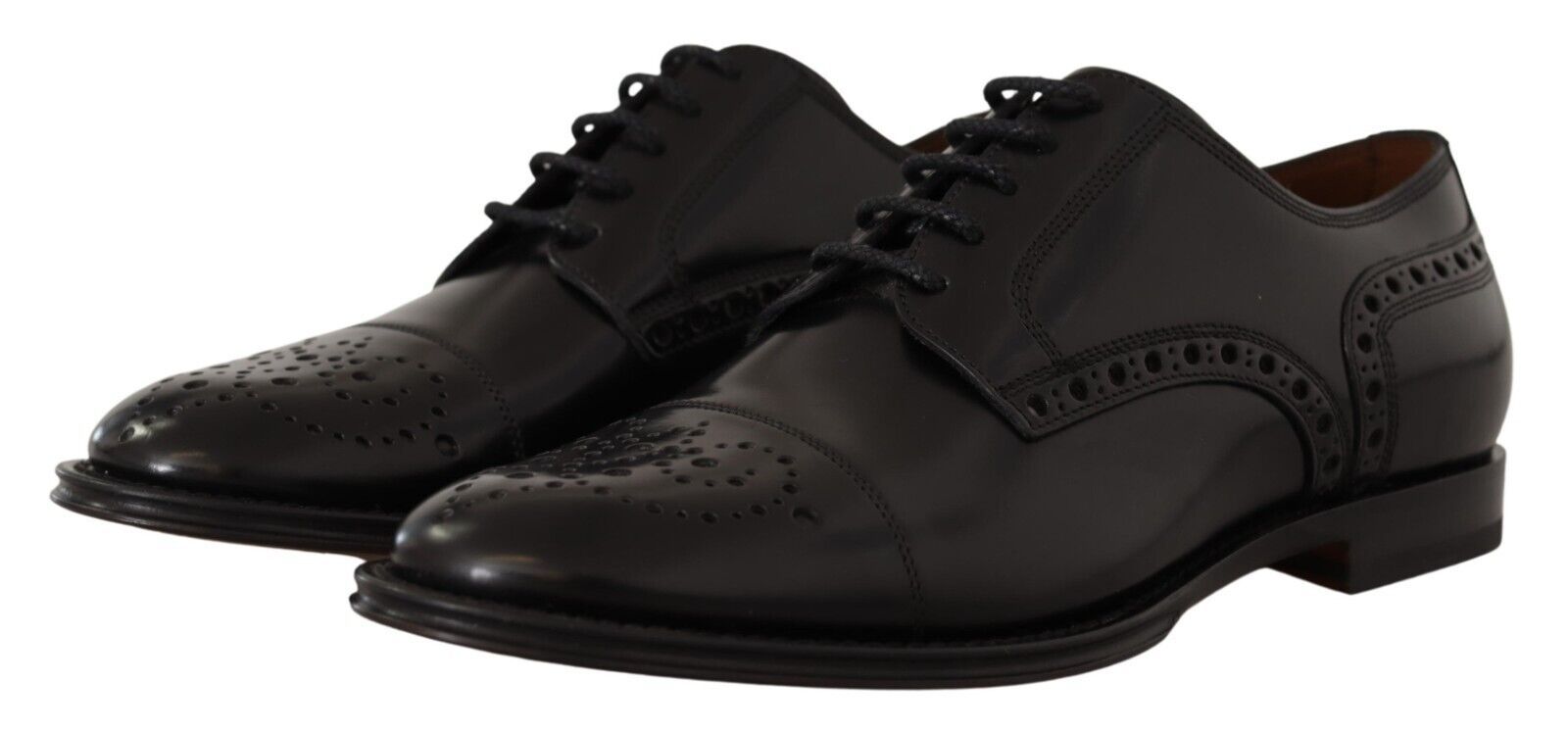 Dolce &amp; Gabbana Elegant Wingtip Oxford Formula Shoes