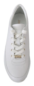 Load image into Gallery viewer, Jimmy Choo Elegant white leather sneakers
