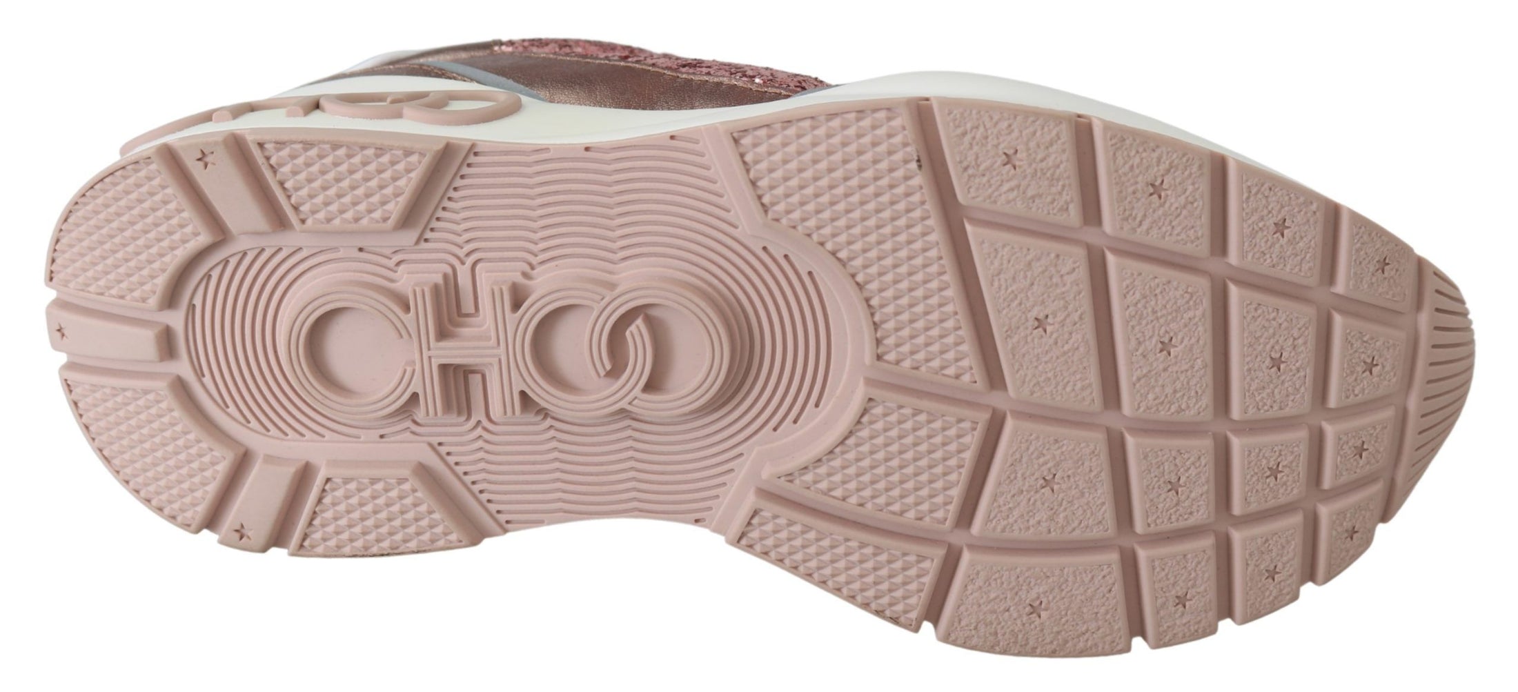 Jimmy Choo Zuckerwatte Glitzer Sneaker Euphorie