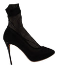 Load image into Gallery viewer, Dolce & Gabbana Elegante Stretch-Sockenstiefel-Pumps
