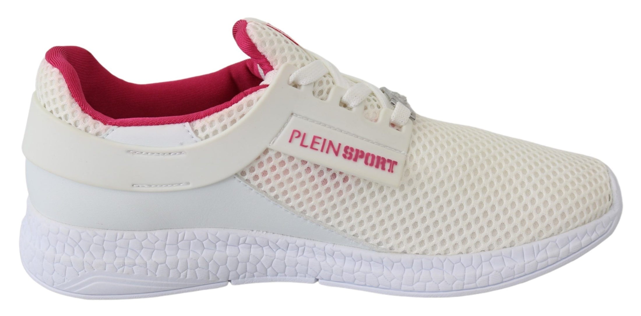 Plein Sport Exklusive weiße Runner Becky Turnschuhe