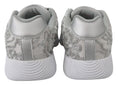 Load image into Gallery viewer, Plein Sport Silver Gleam Runner Joice Sneakers
