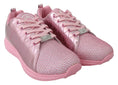 Load image into Gallery viewer, Plein Sport Chic Pink Blush Runner Gisella Sneakers
