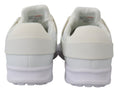 Load image into Gallery viewer, Plein Sport Smooth White Runner Beth Sport Sneakers
