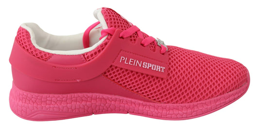 Plein Sport Elegante Fuxia Runner Becky Turnschuhe