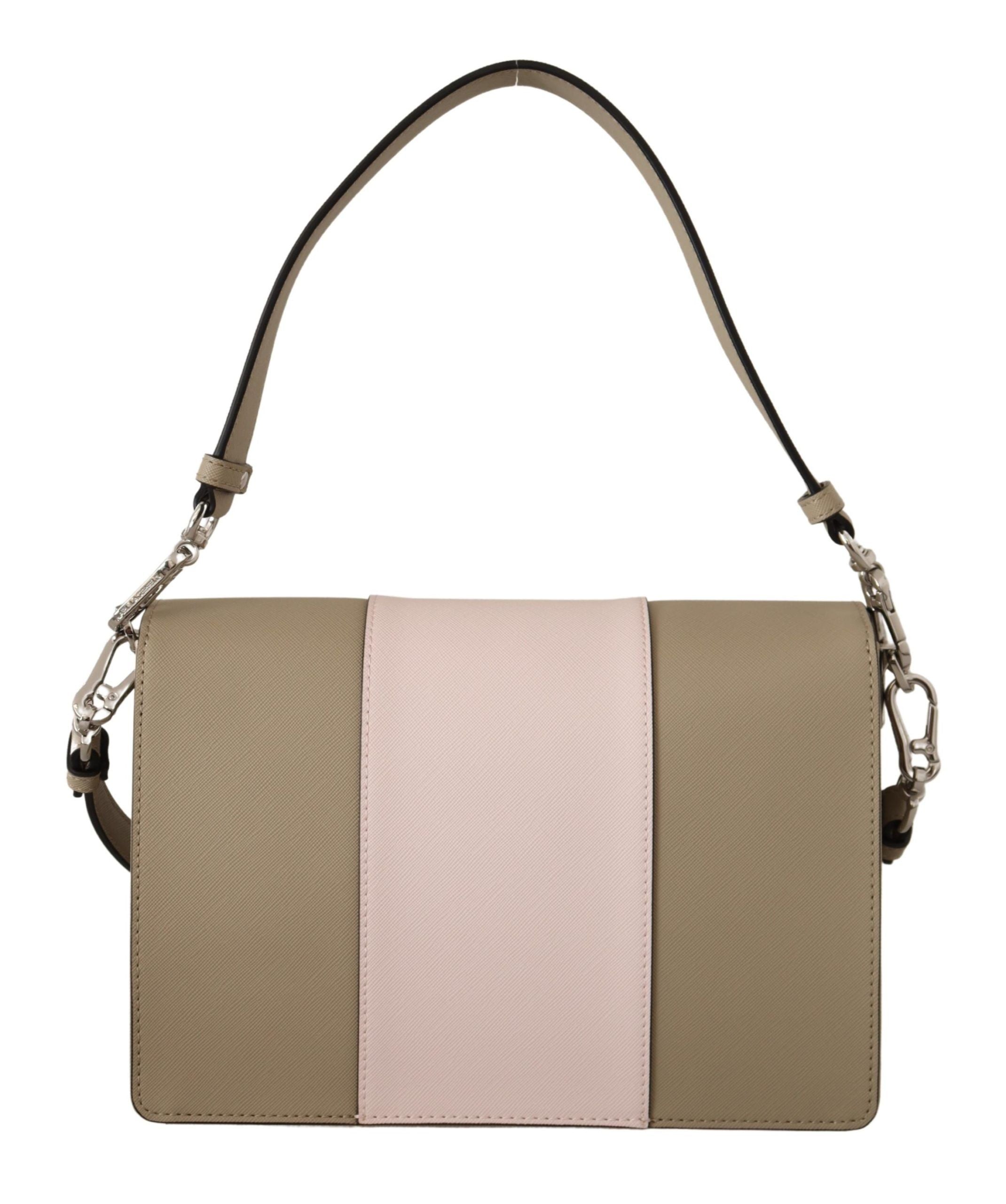 Karl Lagerfeld Chic shoulder bag in sage with two straps