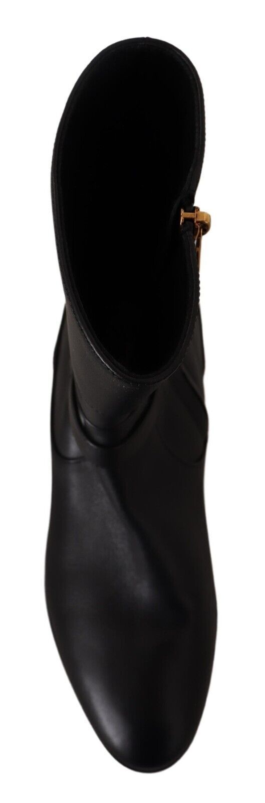 Dolce &amp; Gabbana Elegant leather biker boots