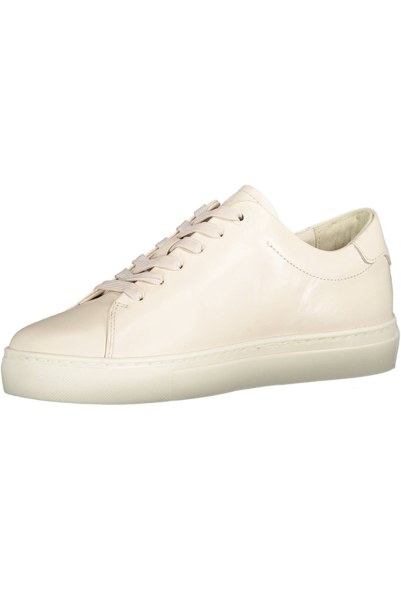 Tommy Hilfiger Beige Leder Damen Sneaker