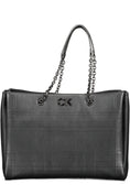 Resmi galeri görüntüleyiciye yükleyin, Calvin Klein Schwarz Polyester Frauen Handtasche
