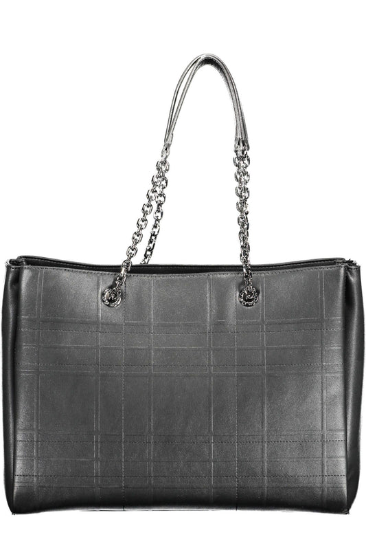 Calvin Klein Schwarz Polyester Frauen Handtasche