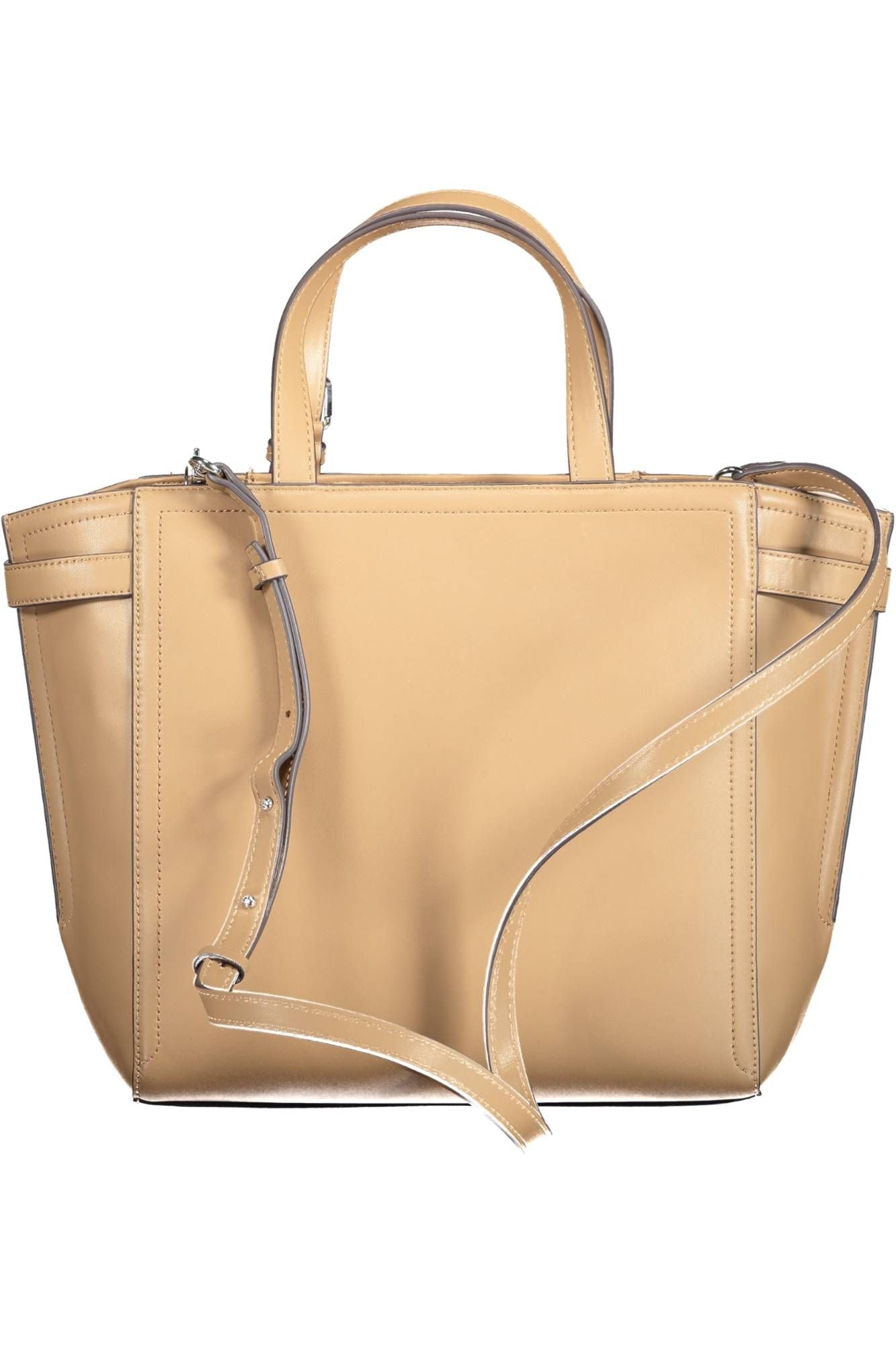 Calvin Klein Braun Polyester Frauen Handtasche