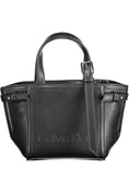 Resmi galeri görüntüleyiciye yükleyin, Calvin Klein Schwarz Polyester Frauen Handtasche
