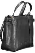 Load image into Gallery viewer, Calvin Klein Schwarz Polyester Frauen Handtasche
