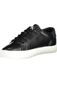 Load image into Gallery viewer, Calvin Klein Schwarzes Leder Herren Sneaker
