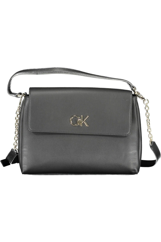 Calvin Klein Schwarz Polyester Frauen Handtasche