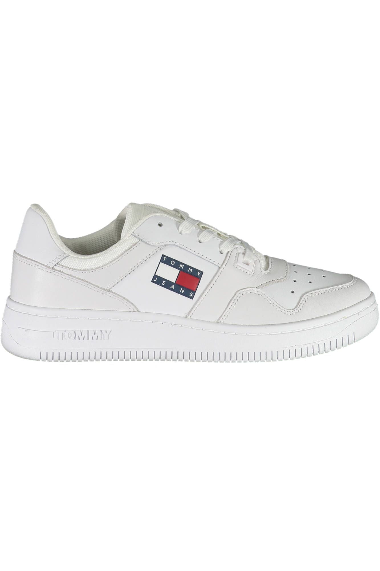 Tommy Hilfiger Weißer Polyester Damen Sneaker