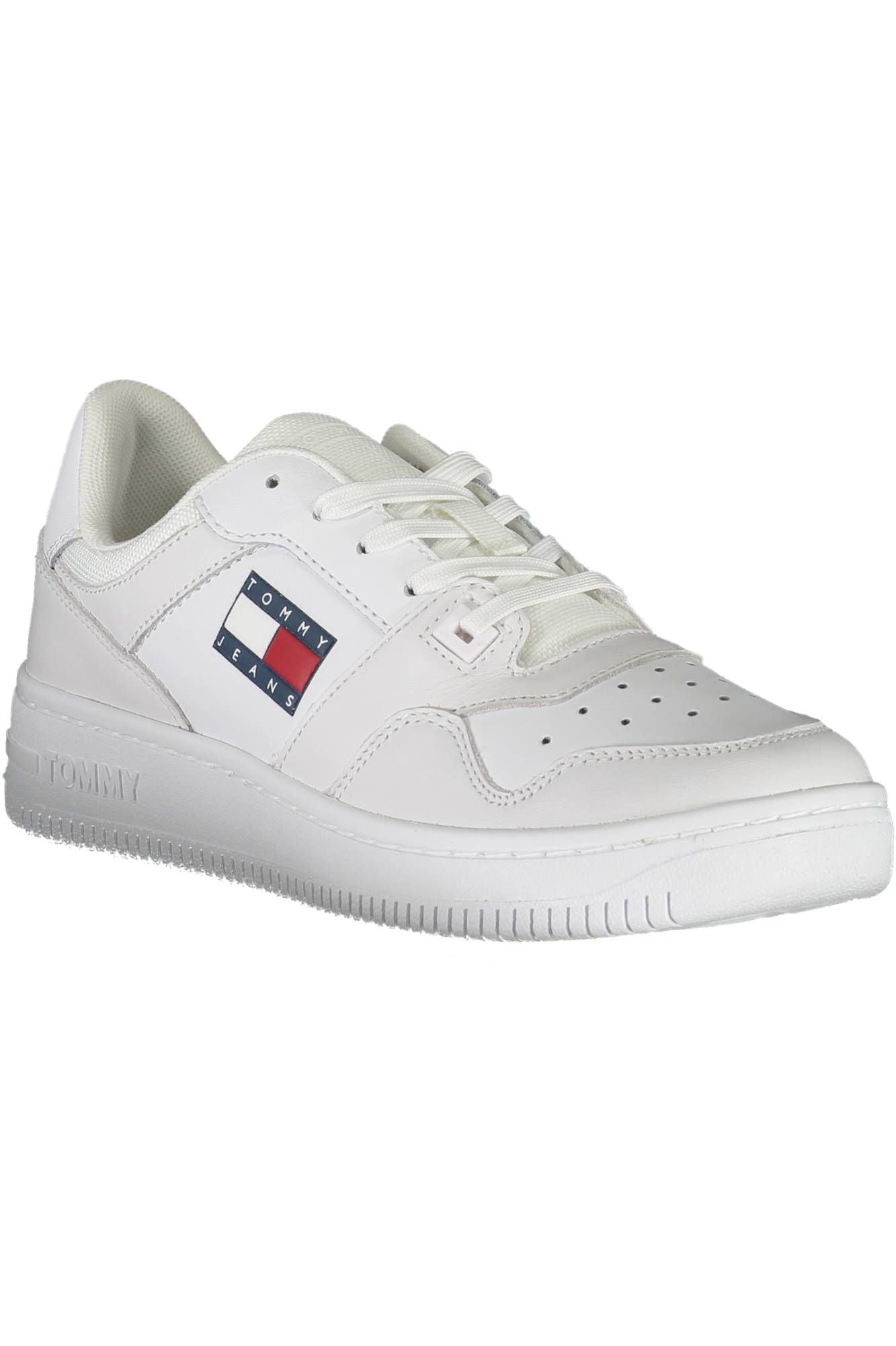 Tommy Hilfiger Weißer Polyester Damen Sneaker