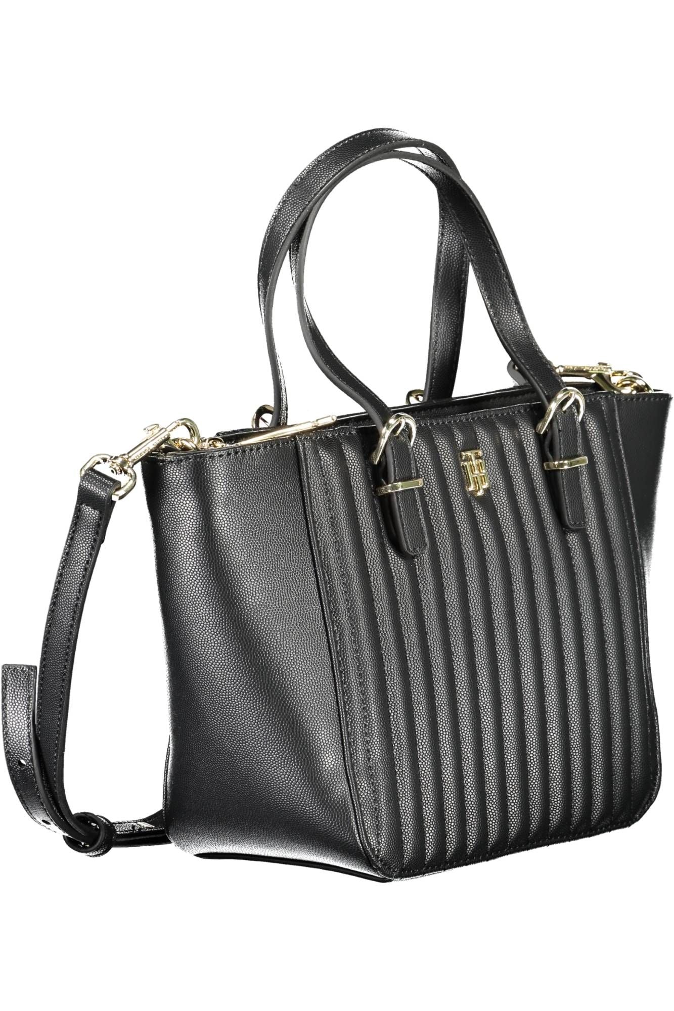 Tommy Hilfiger Schwarz Polyethylen Frauen Handtasche