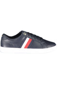 Bild in Galerie-Betrachter laden, Tommy Hilfiger Blaue Leder Damen Sneaker
