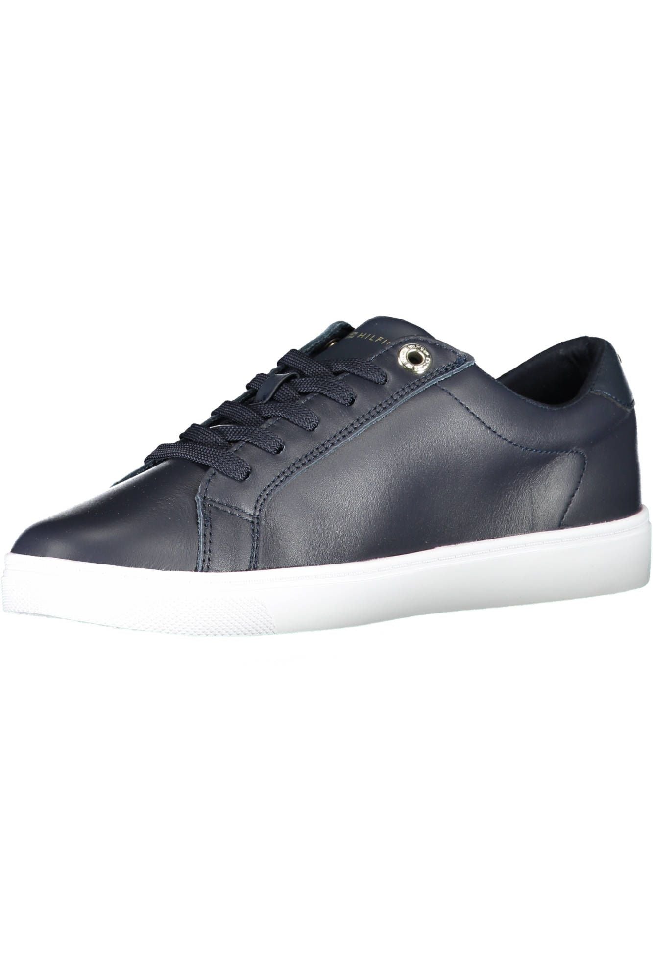 Tommy Hilfiger Blaue Leder Damen Sneaker