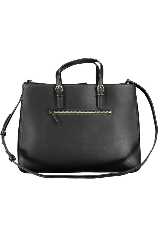 Tommy Hilfiger Schwarz Polyethylen Frauen Handtasche