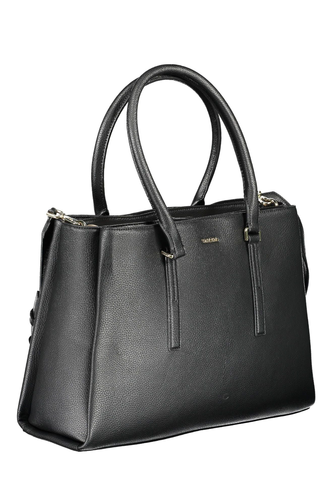 Calvin Klein Schwarz Polyester Frauen Handtasche